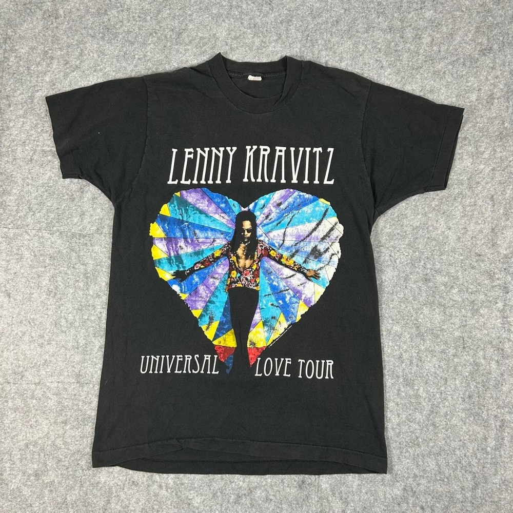 Vintage 90s Lenny Kravitz Universal Love Tour Single Stitch T-Shirt (Size XL)